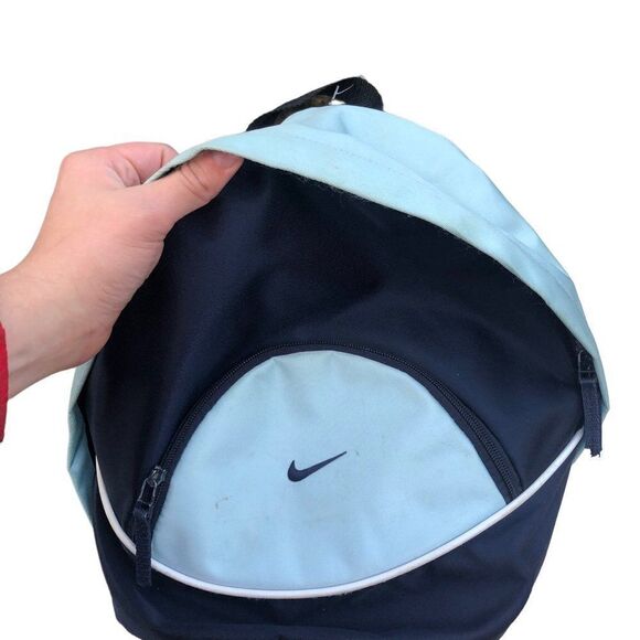 Vintage Nike Bag Blue Knapsack - Picture 3 of 12
